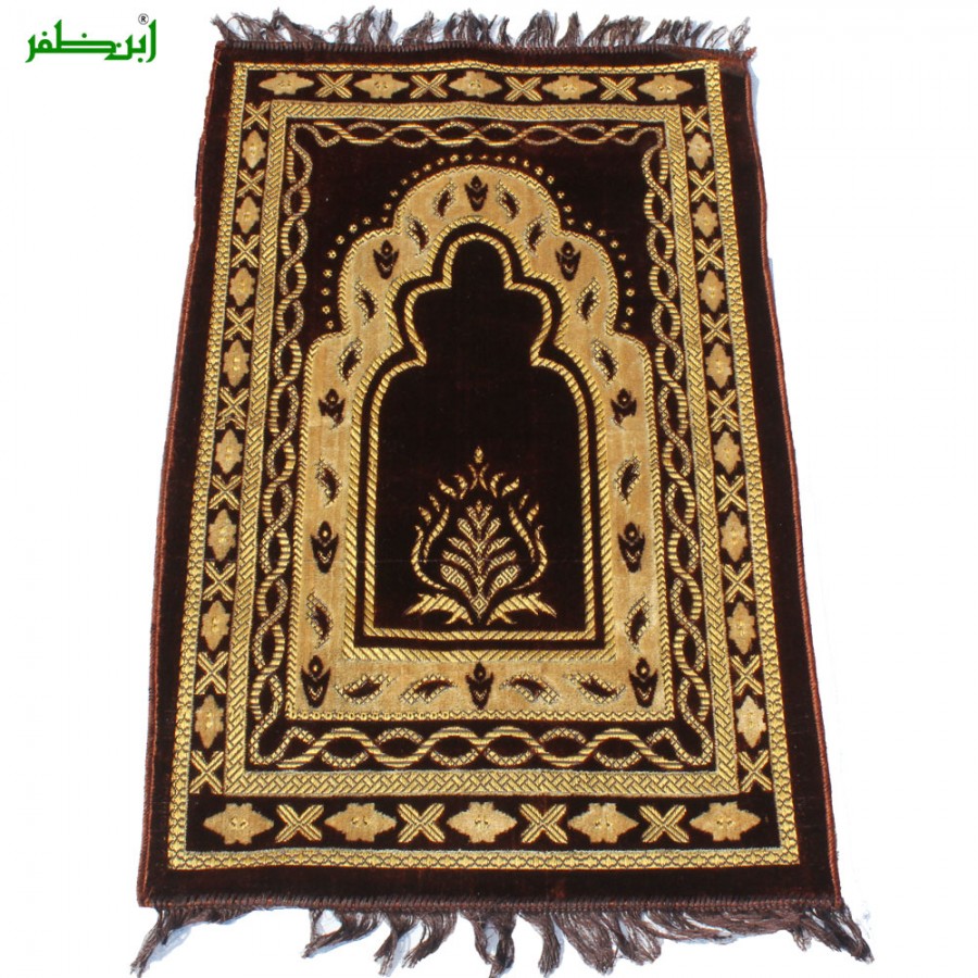 Traditional Turkish Style Prayer Rug | Jai Namaz | Janamaz Prayer Mat For Teens and Adults – جائے نماز